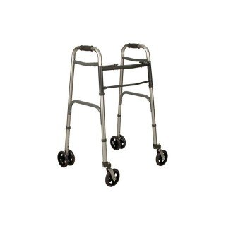 Deambualtore con doppie ruote posteriori