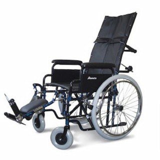 Carrozzina KOMETA schienale reclinabile