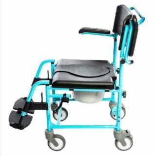 Sedia per doccia e wc BLU LINE