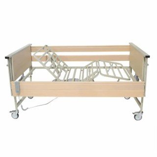 Letto in legno VL 420 a motore elevazione+trendelenburg
