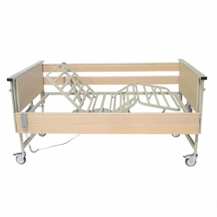 Letto in legno VL 420 a motore elevazione+trendelenburg