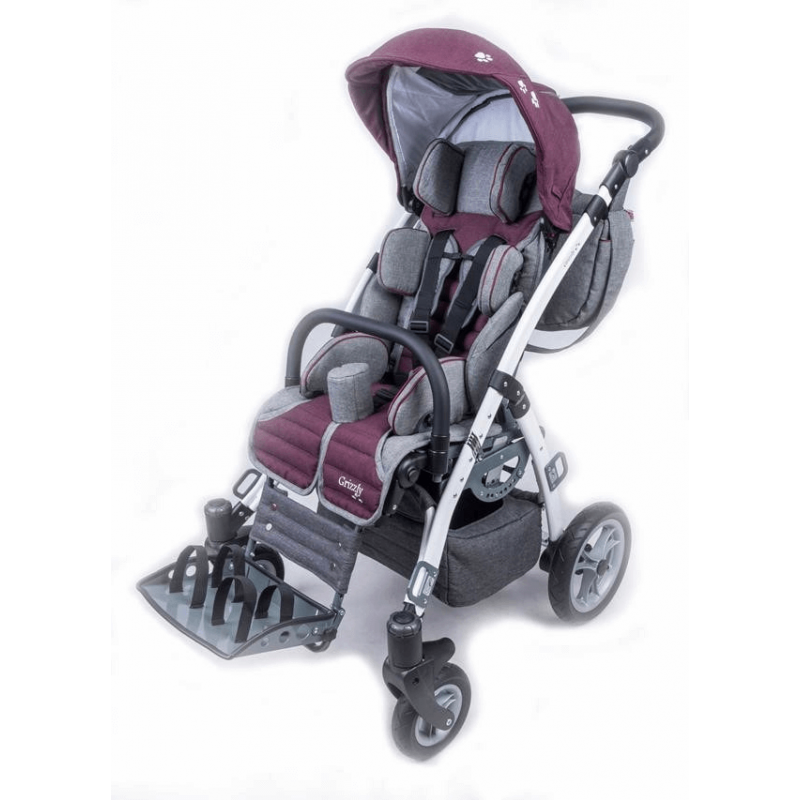 Passeggino Carrozzina Bambole Giocattolo Bambini Pieghevole Con Cappottina