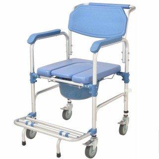 Sedia a rotelle comoda BLU