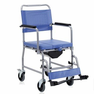 Sedia wc su ruote komoda | Spedizione Gratuita