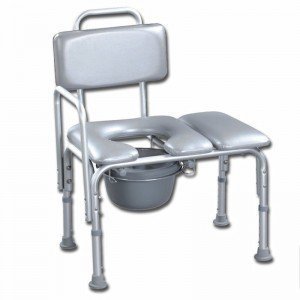 Sedia da bagno con schienale