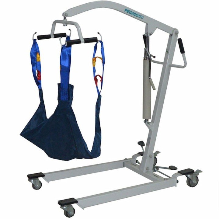 Sollevatore idraulico per pazienti fino a 150 kg