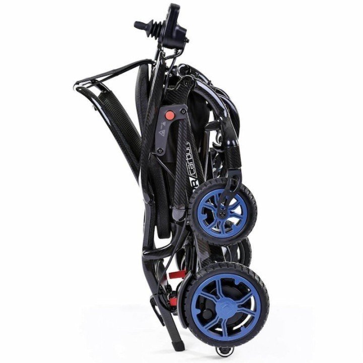 Carrozzina elettrica in fibra di carbonio QUIKIE Q50 R