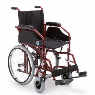 Carrozzina pieghevole in acciaio stretta N20