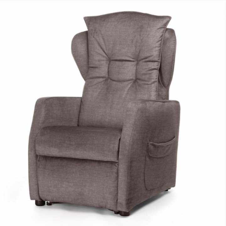 Poltrona relax alzapersone DAFNE con roller | Spedizione gratuita