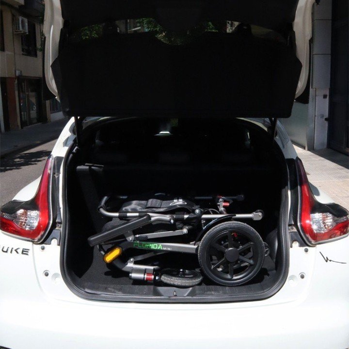 Carrozzina elettrica pieghevole Florida mini - 18.2Kg - Ortoitaliana