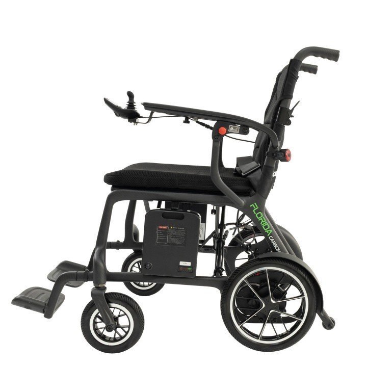 Carrozzina elettrica pieghevole Florida Carbon | Envio Gratis