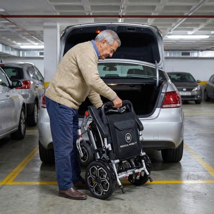 Carrozzina elettrica pieghevole Firenze Mini