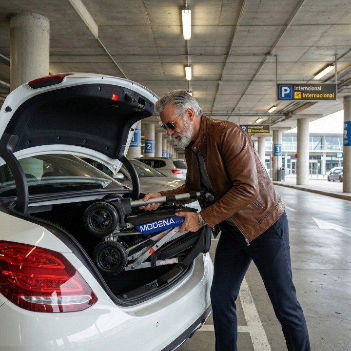 Scooter elettrico pieghevole Modena Plus - Ortoitaliana