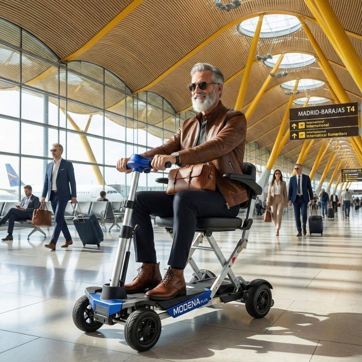 Scooter elettrico pieghevole Modena Plus - Ortoitaliana