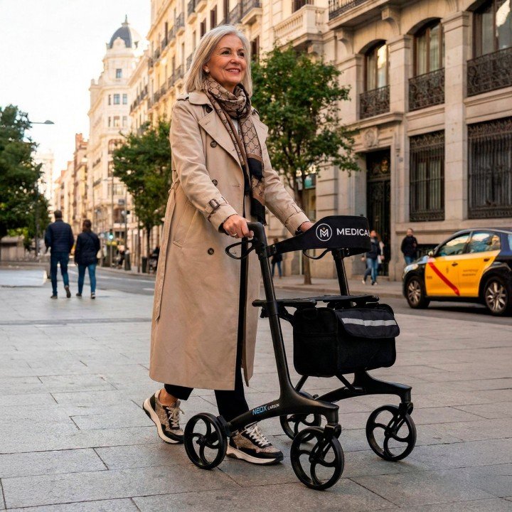 Deambulatore in fibra di carbonio Neox Carbon