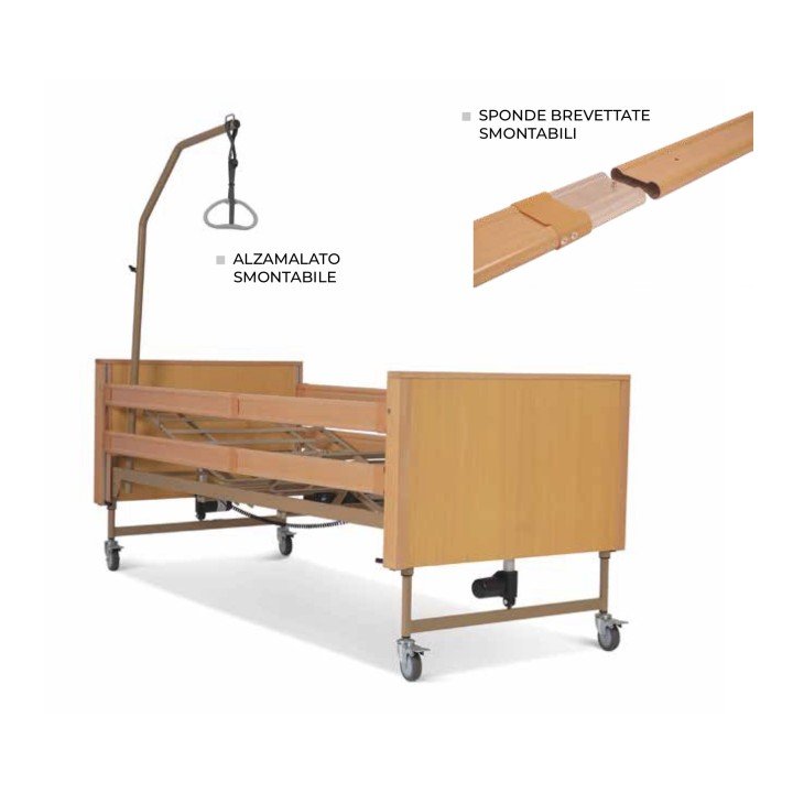 Letto elettrico ortopedico Socrate