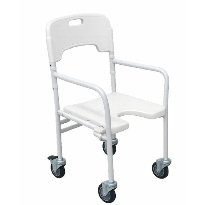 Sedia comoda pieghevole in alluminio