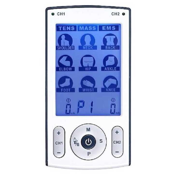 Elettrostimolatore 3 in 1 a due canali