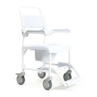 Sedia da doccia e wc con ruote