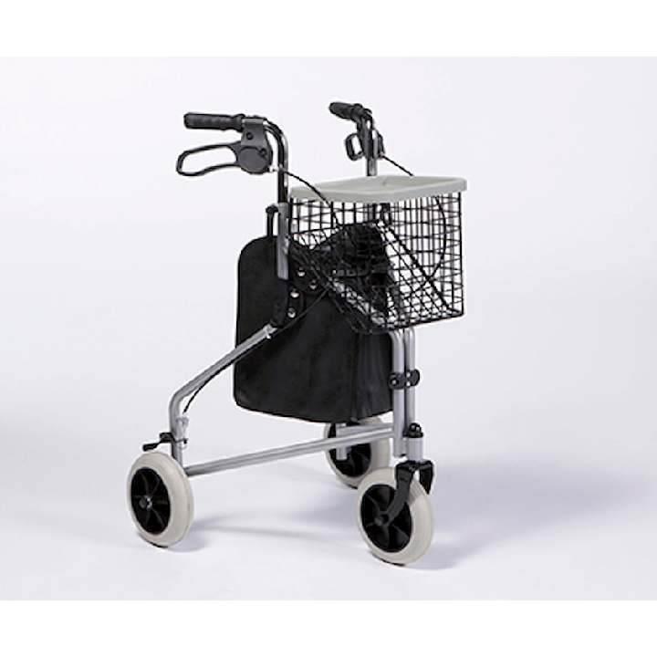 Deambulatore pieghevole con 3 ruote Delta | Spedizione gratuita