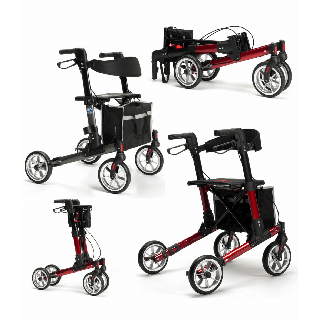 Deambulatore in aluminio pieghevole QUAVA