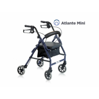 Deambulatore in alluminio a 4 ruote ATLANTE MINI - Moretti Italia