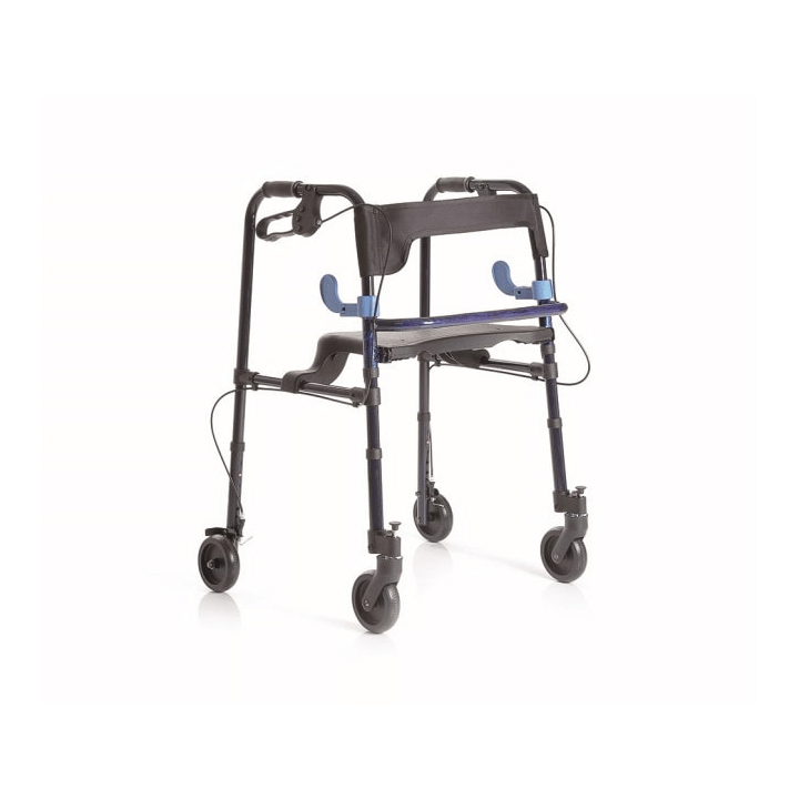 Rollator pieghevole in alluminio a 4 ruote | Spedizione gratuita.