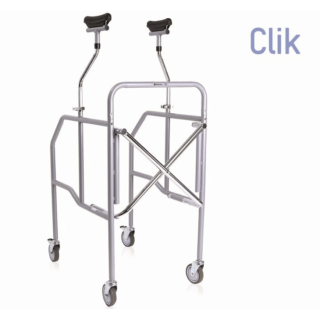 Deambulatore pieghevole con supporto ascellare | Spedizione gratuita