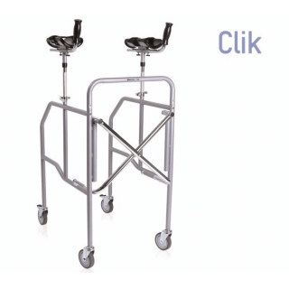 Deambulatore pieghevole con appoggio antibrachiale