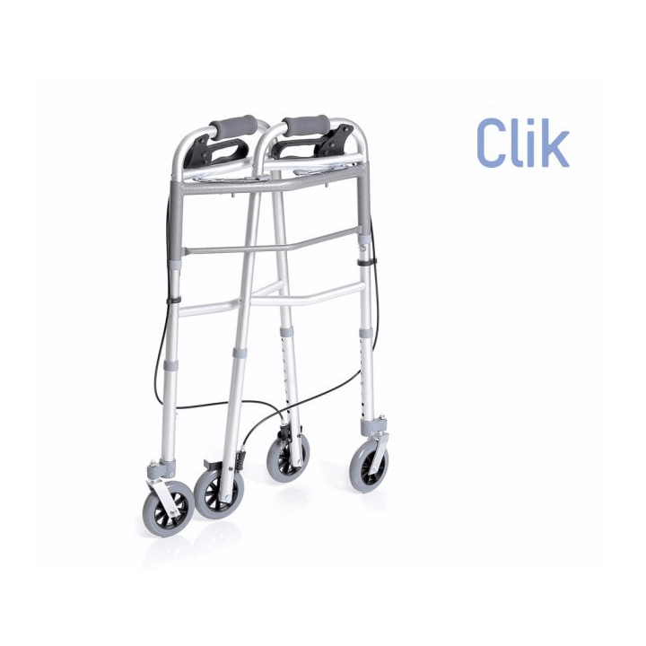 Deambulatore con 4 ruote e freni