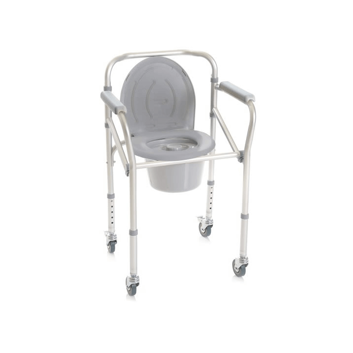 Sedia wc pieghevole su ruote | Spedizione gratuita.