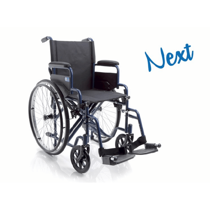 Carrozzina ad autospinta e pieghevole NEXT