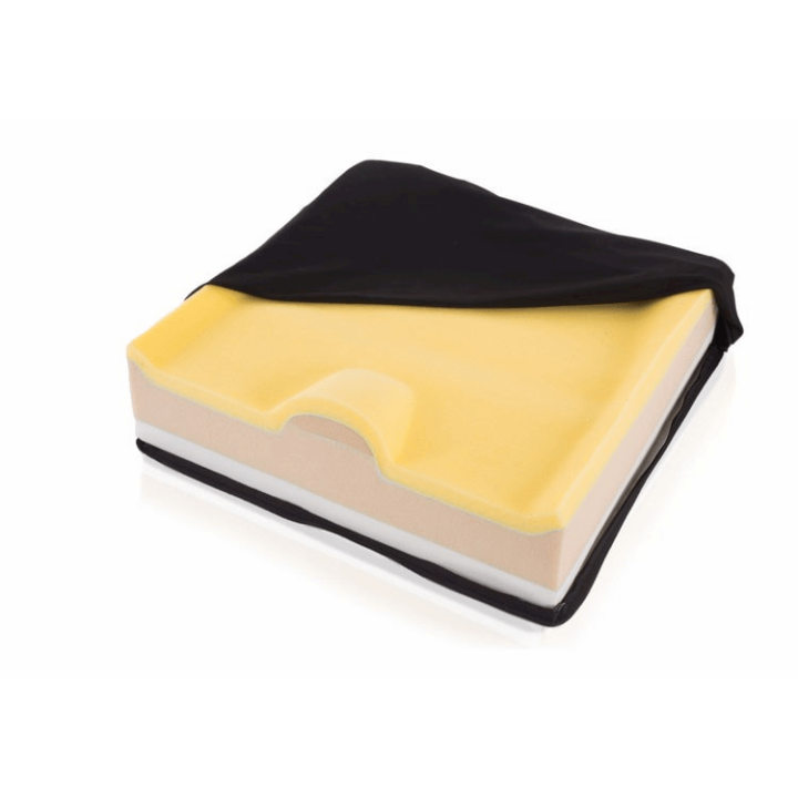 Cuscino multistrato su base rigida