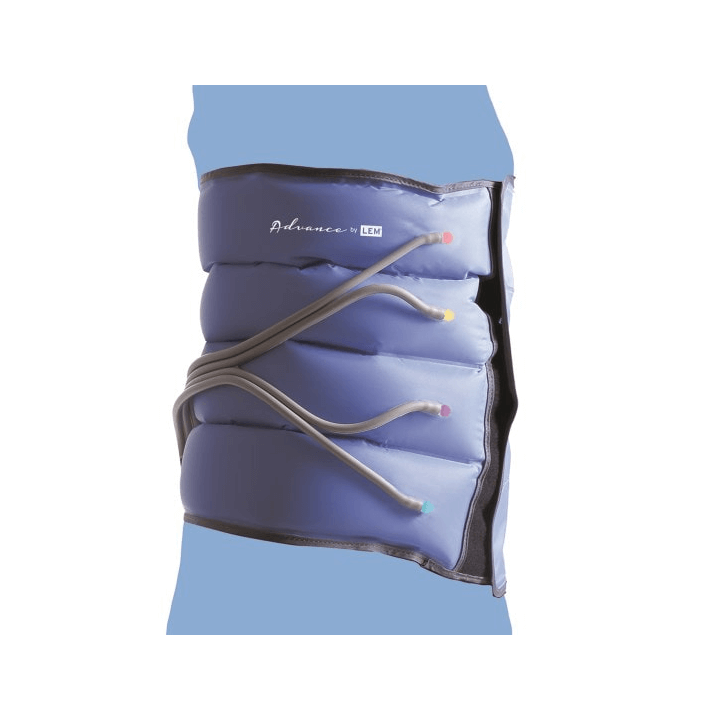 Fascia addominale per pressoterapia a 4 sezioni