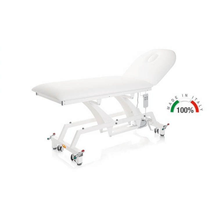 Lettino da visita elettrico con ruote '381' | Spedizione gratuita