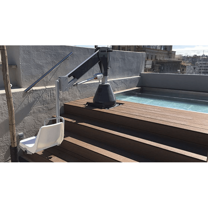 Sollevatore semi-fisso per piscina a batteria 3000