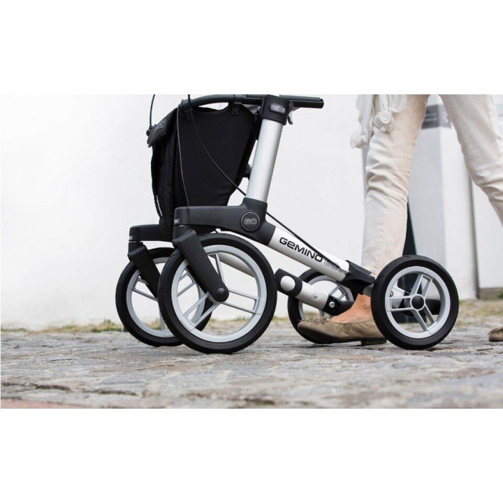 Deambulatore con 4 ruote Gemino 60 | Spedizione gratuita