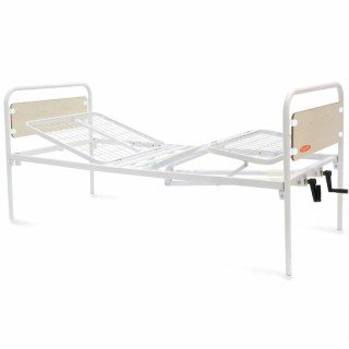 Letto manuale – Due manovelle – Tre snodi | SPEDIZIONE GRATUITA