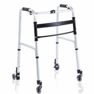 Deambulatore pieghevole con 4 ruote – Click | SPEDIZIONE GRATUITA