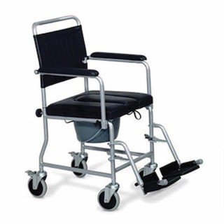 Sedia comoda wc imbottita