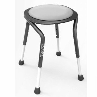 Sgabello da doccia con sedile girevole LET'S FRISBEE