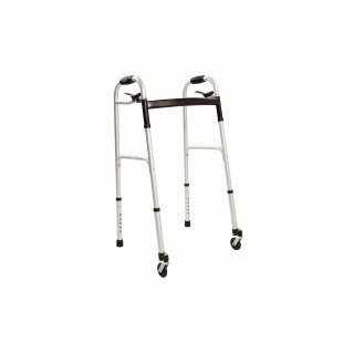 Deambulatore fisso con 2 ruote | Spedizione gratuita