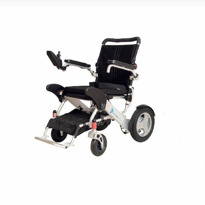 Carrozzina elettrica pieghevole Butterfly | Spedizione Gratuita