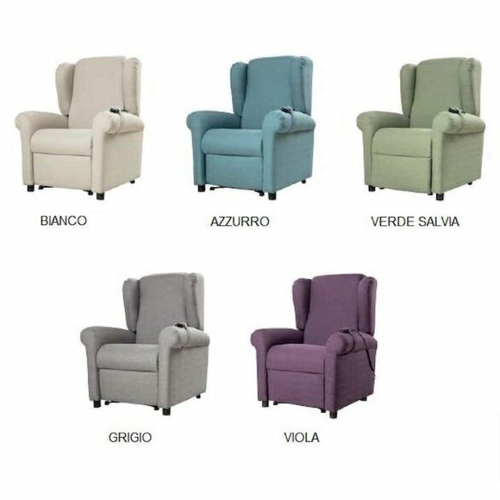 Poltrona relax a 2 motori Beatrice | Spedizione gratuita