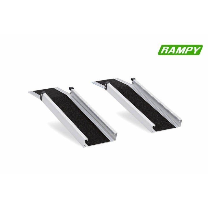 Rampe fisse in alluminio Rampy (coppia)