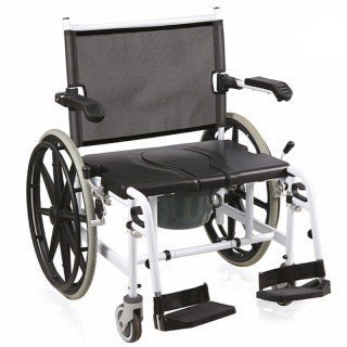 Sedia doccia e wc ad autospinta Onda HD | Spedizione gratuita