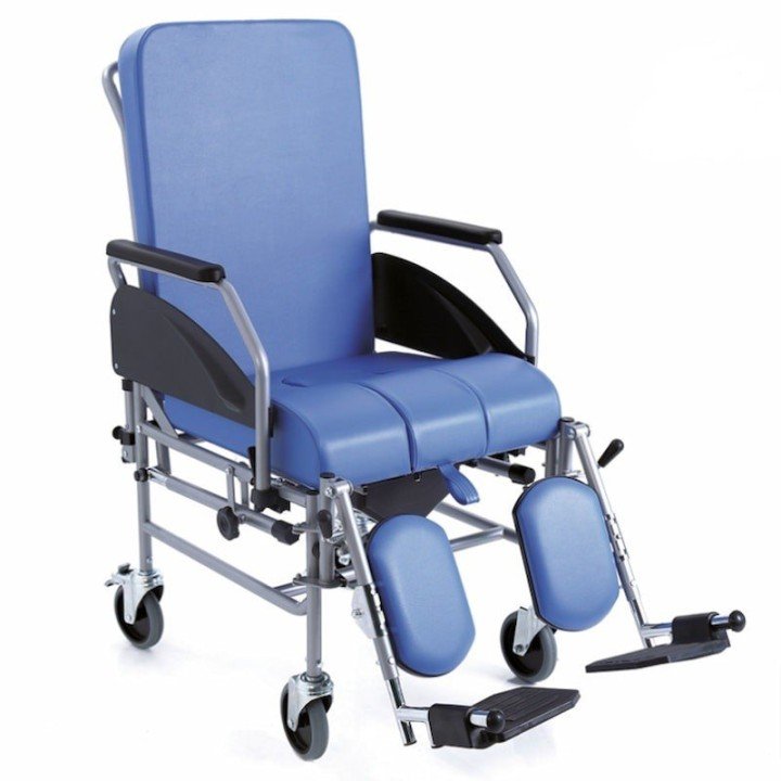 Sedia comoda su ruote con schienale reclinabile  | Spedizione gratuita