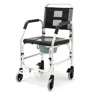 Sedia WC in alluminio