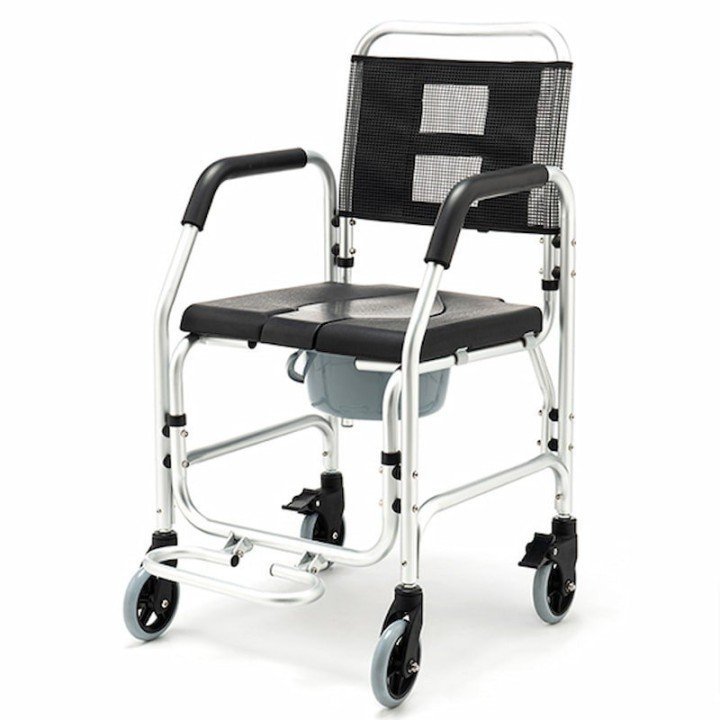 Sedia WC in alluminio