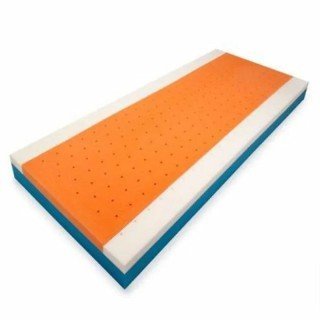 Materasso bicomponente in poliuretano e memory foam